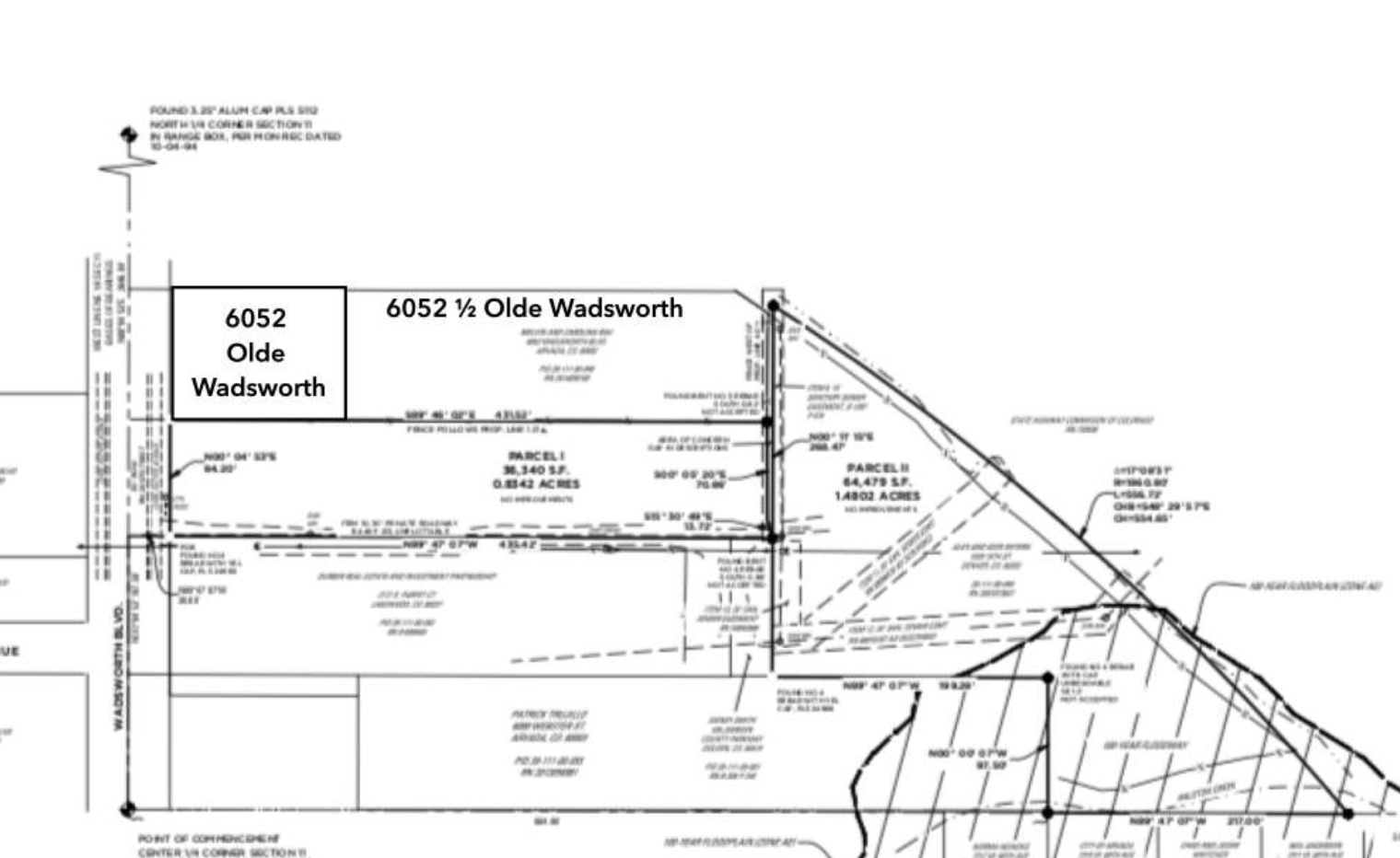 Olde Wadsworth Site Plan